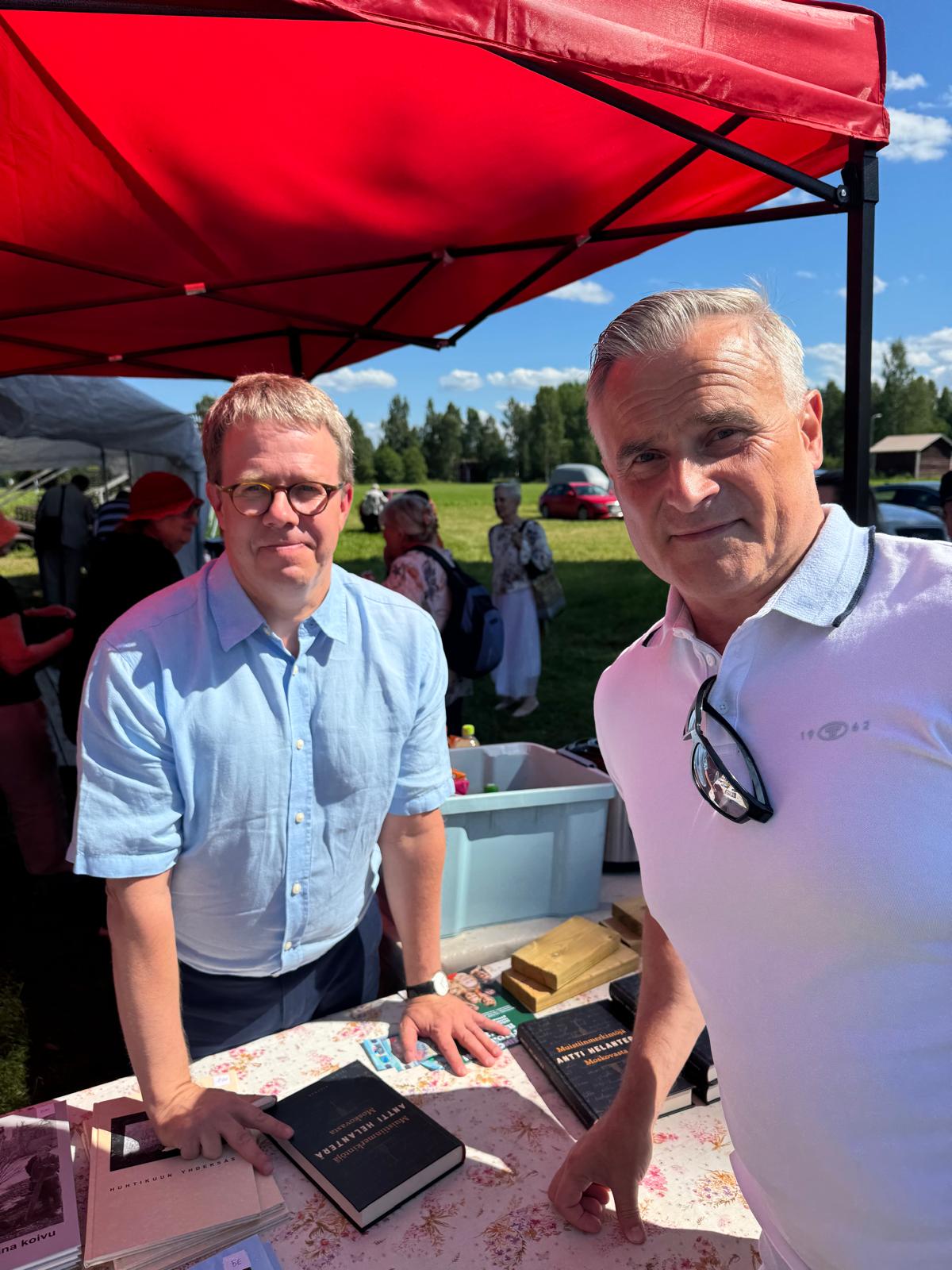 Antti Helanterä ja Jaakko Perhovaara